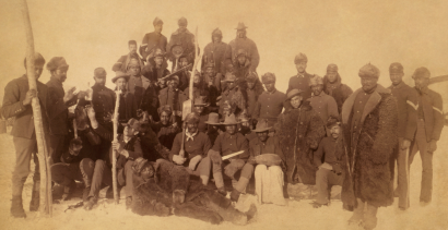 A 25. színesbőrű gyalogsági ezred 1890-ben