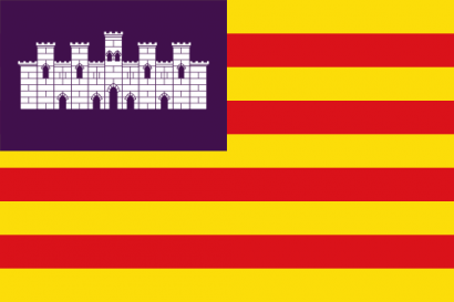 A Baleárok zászlója
