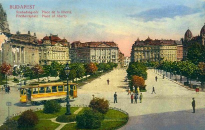 A budapesti Szabadság tér 1912-ben