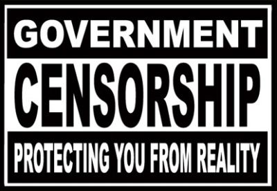 A kormányzat cenzúrája megvéd a valóságtól