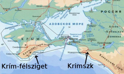 A Krím-félsziget és Krimszk