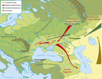 A magyar nép kialakulása és vándorlása ‒ félrerajzolt Magna Hungaria