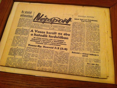 A Népsport 1966. április 18-ai száma
