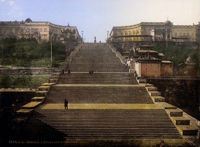 A Patyomkin/Potemkin (Richelieu)-lépcső, Odessza jelképe
