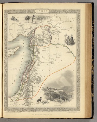 A szír tartományok az Oszmán Birodalomban – 1851