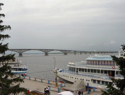A Volga Szaratovnál