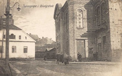 A zsinagóga Białystokban a 20. század elején