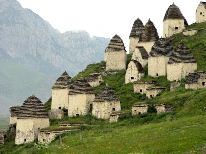 Alán temető Észak-Oszétiában