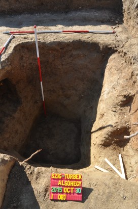 ARablógödör az I. Szulejmán szultán feltételezett síremlékének (türbéjének) feltárásán