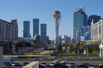 Astana, az új kazah főváros – Nazarbajev elnök szívének kedves, de amúgy tökéletesen értelmetlen építmények