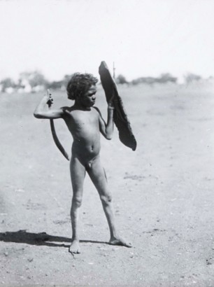 Ausztrál bennszülött fiú