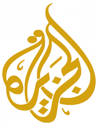 Az Al-Dzsazíra televízió logója. 