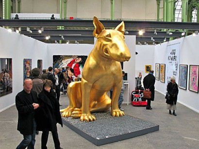 Az elveszett sárga kutya szobra (Aurèle Ricard)