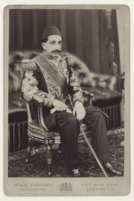 Az ifjú és leendő II. Abdul Hamid – még nem szultánként – 1867 körül