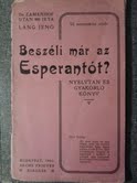Beszéli már az Esperantót?