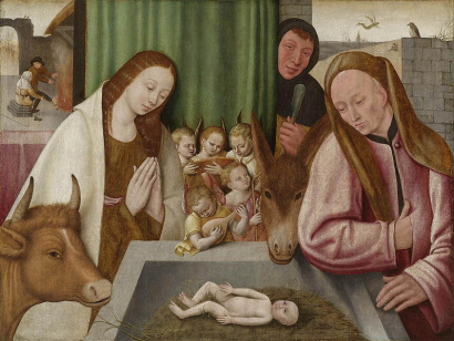 Bosch-imitátor: Krisztus születése