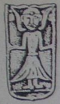 Szíjvég az isimbaji 3. kurgán 3. sírjából