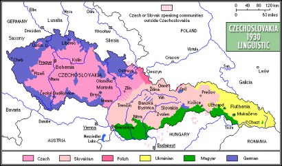 Csehszlovákia nyelvi viszonyai – 1930