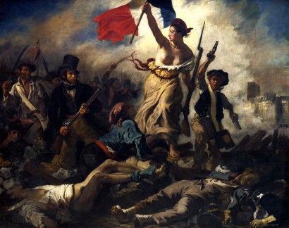 Delacroix: A szabadság vezeti a népet