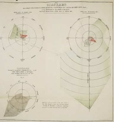 Florence Nightingale poláris diagramjai