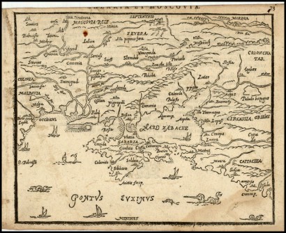 Gazaria a Krímben – Zacharias Heyns: Gazaria et Moscovia, 1598