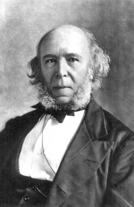Herbert Spencer (1820–1903) – Lohmark tanárnő egyik előfutára a szociáldarwinizmus terén
