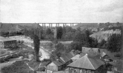 Híd Caricinban, a Carica felett, 1913
