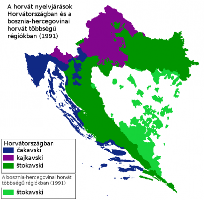 Horvát nyelvjárások (1991)