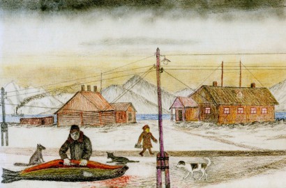 Lagernojéban – Tiko Vilka rajza, 1950-es évek