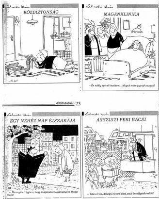 Lehoczki István karikatúrái