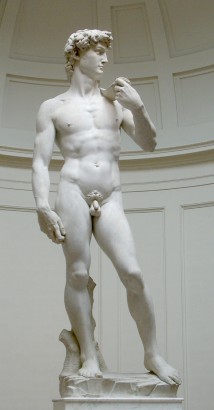 Michelangelo: Dávid. A Firenzét megjárt Mr. Chamberlain erről is lemaradt