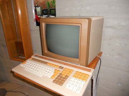 Norvég számítógépterminál az 1980-as évekből