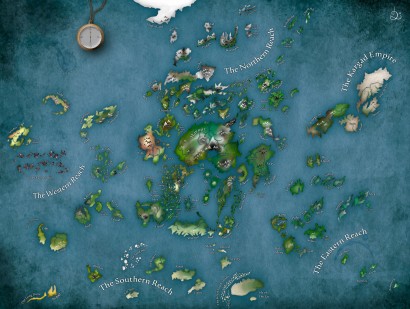 Óceánföld (Earthsea) térképe