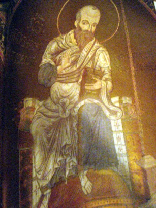 Pál apostol – bizánci mozaik