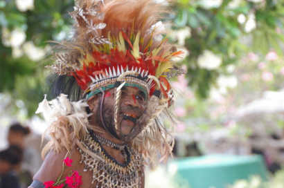 Pápua Új-Guinea, itt az egyik legnagyobb a nyelvek és az élővilág változatossága is