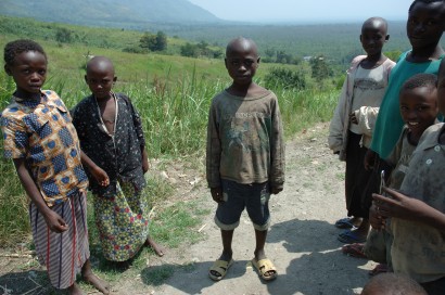 Ruandai gyerekek