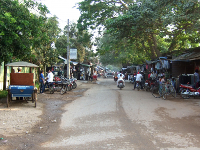 Seam Reap-i utcakép