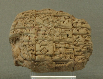 Sumér ékírásos levél i. e. 2400-ból