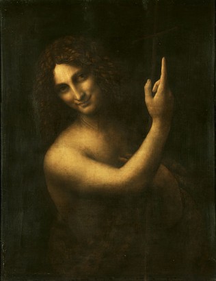 Szent Iván napja Keresztelő Szent János ünnepe. Leonardo da Vinci: Keresztelő Szent János