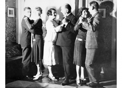 Táncos mulatság 1924 körül