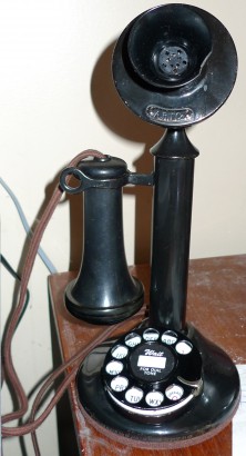 Telefonkészülék az 1920-as évekből