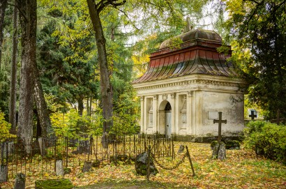 Tipikus észt temető