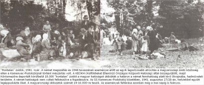 „Tisztázatlan állampolgárságú” zsidók – a Soros által Kamenyec-Podolszkijban zajlott történésekre – ha nem is pontosan az általa leírt módon és megjelölt időpontban – 1941 nyarán került sor