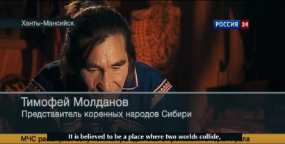 Tyimofej Moldanov a tévében