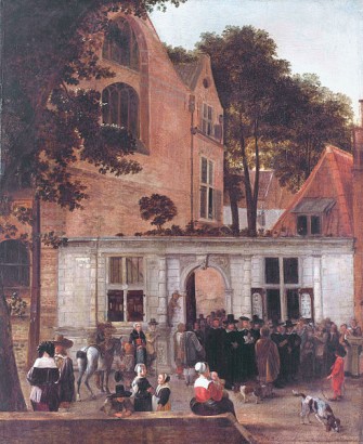 Végzősöjk Leidenben 1650 körül